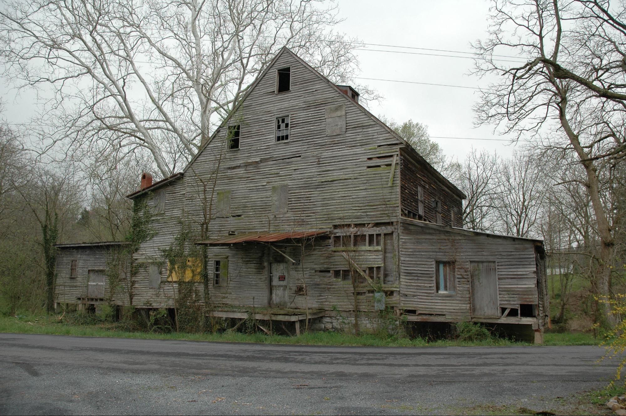The Lantz Mill as purchased on December 19, 2006